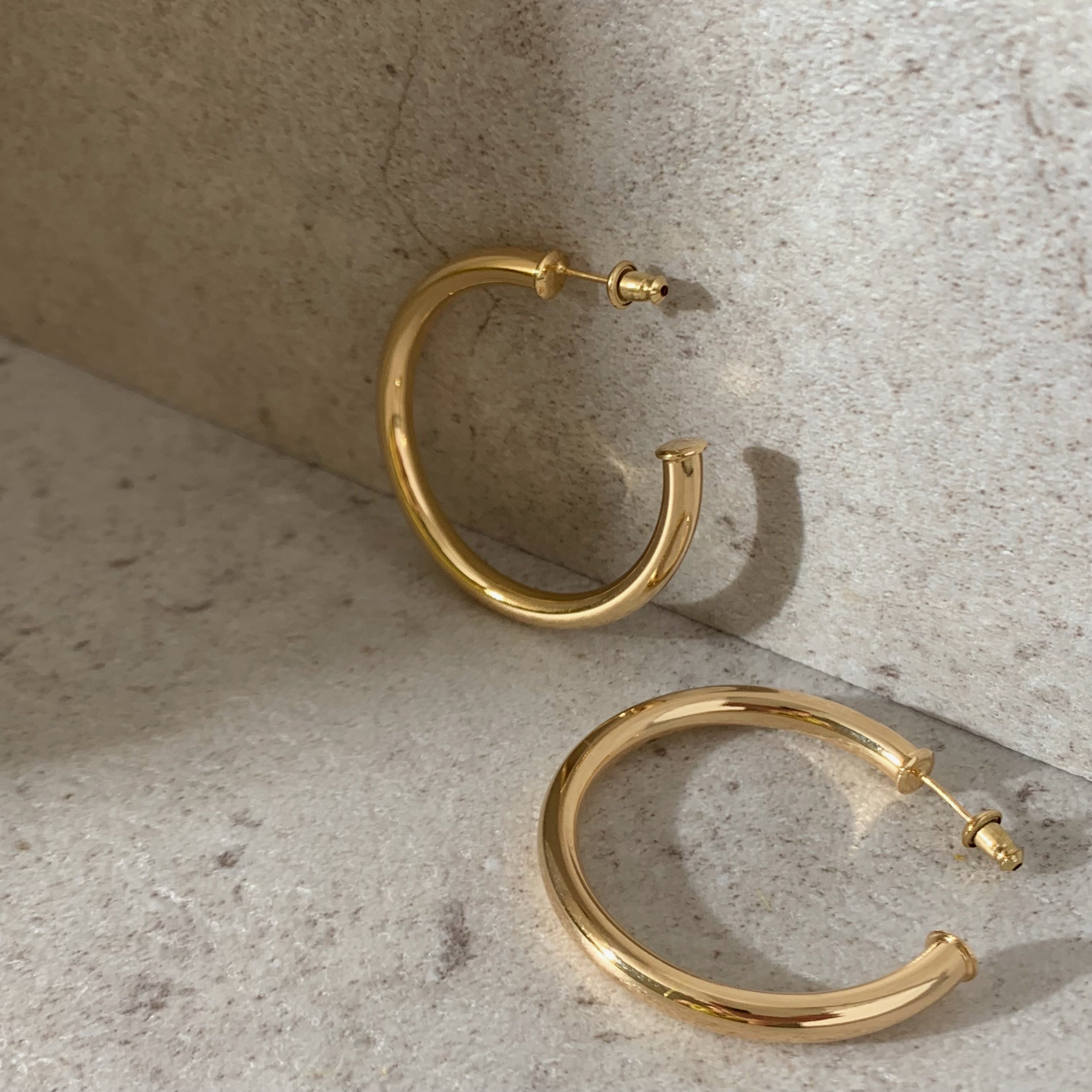 Over hoops ピアス - 18k Gold Filled #Ef036