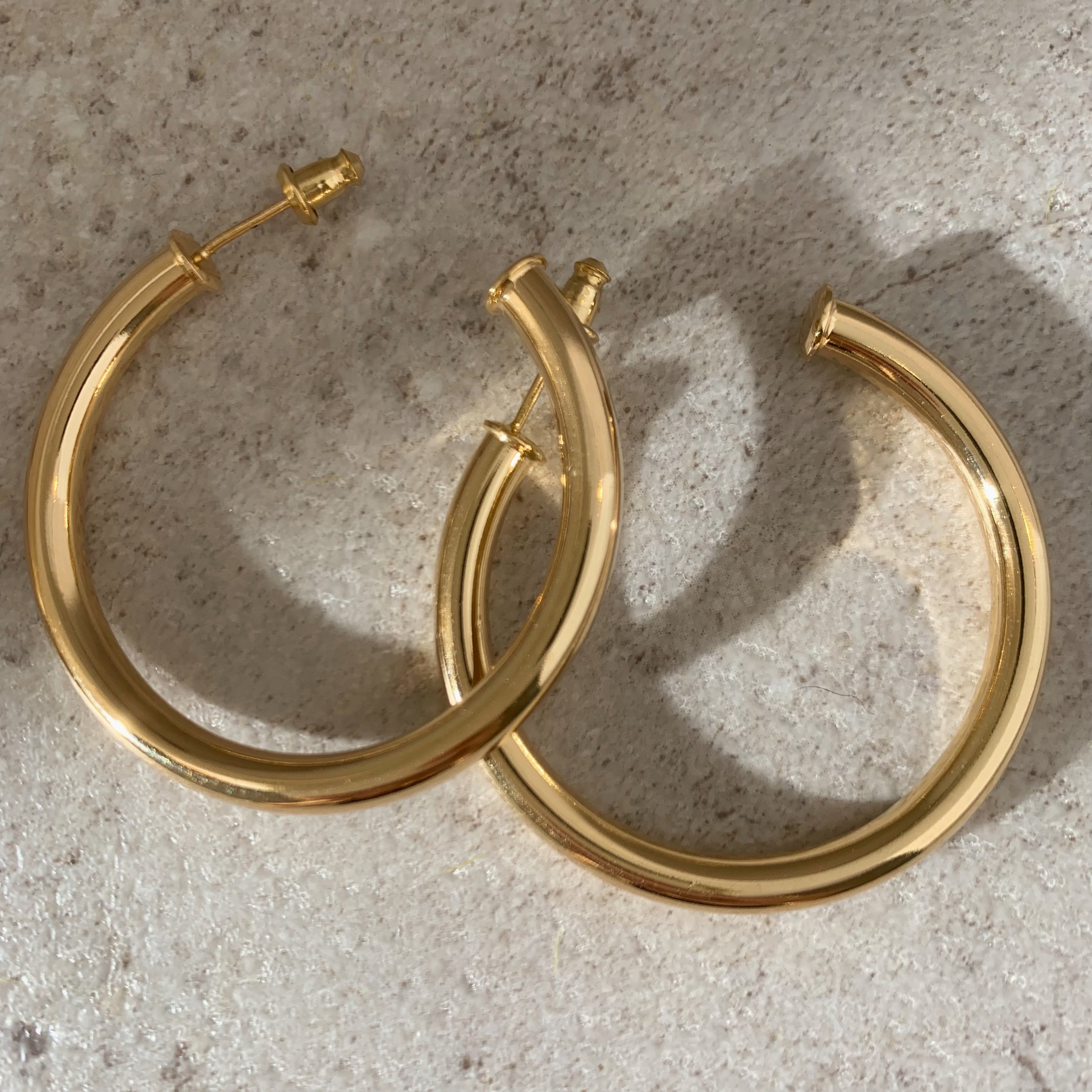 Over hoops ピアス - 18k Gold Filled #Ef036